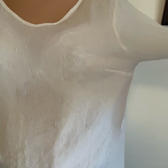 🌞🦋 Fits M Gorgeous flirty white summer top - Picture 7 of 7